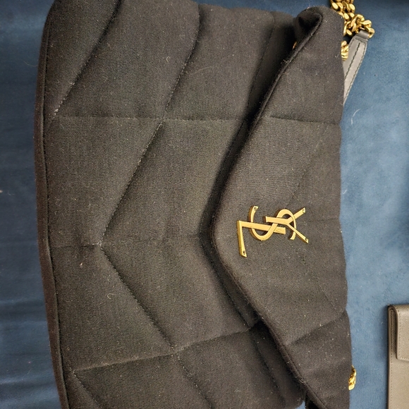 Saint Laurent medium Lou wool puffer bag - Picture 3 of 7